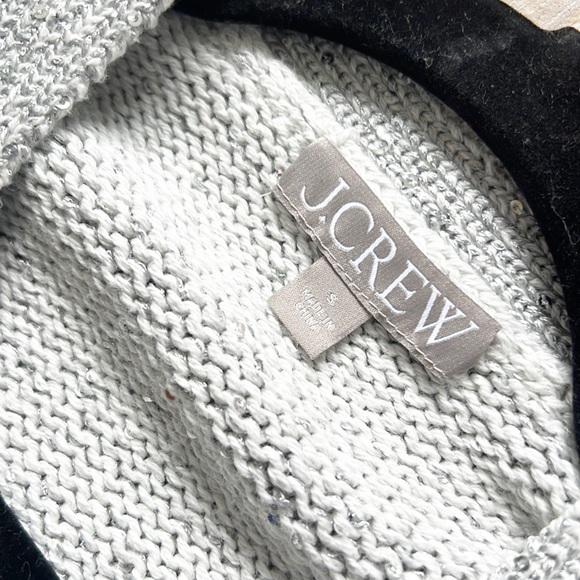 J Crew Sequin V-neck cardigan sweater Size Small - Picture 9 of 15